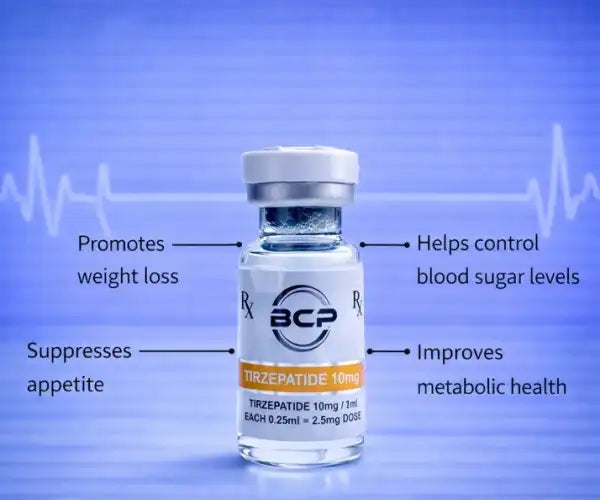Tirzepatide (Mounjaro) 10mg Vial Premixed